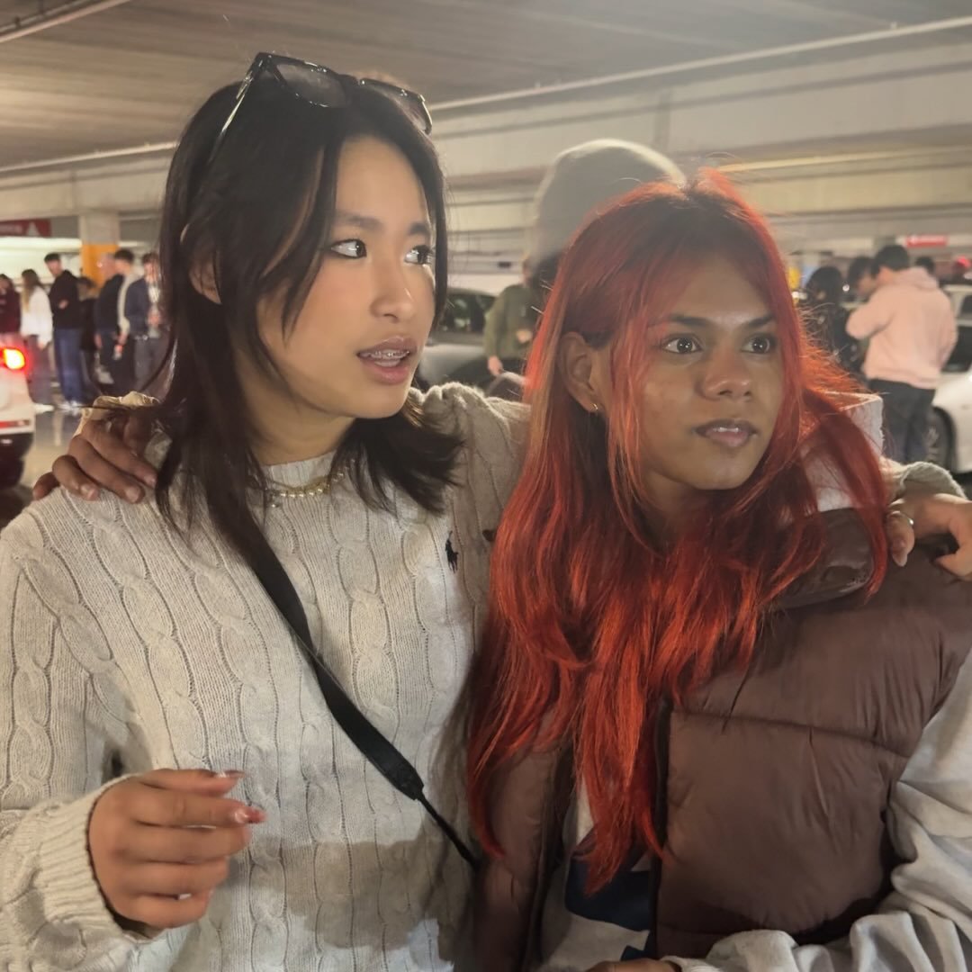 Clarissa and nd1ka06 together at a car meet